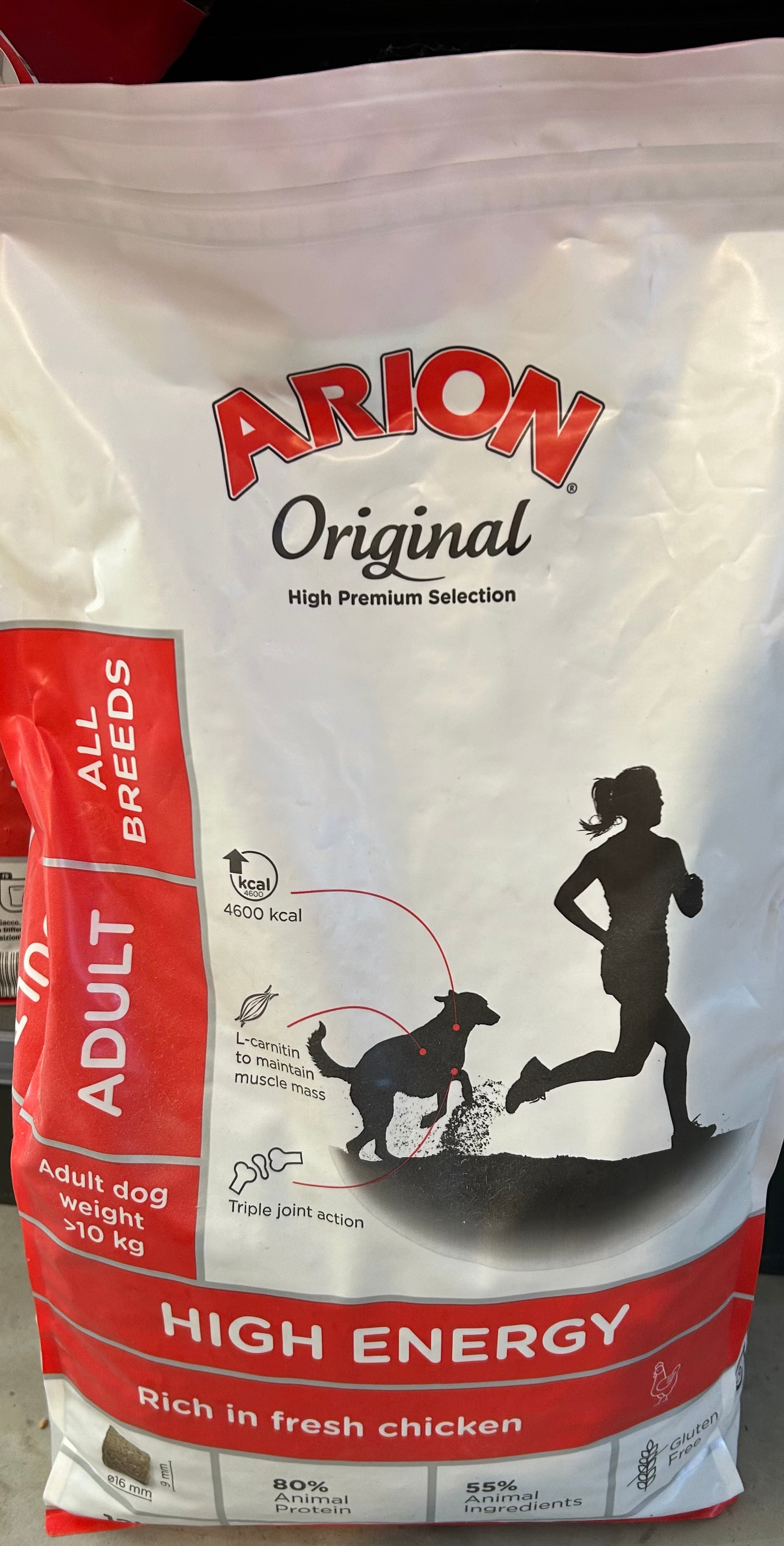 Croquette Arion Haute Energie Adulte Poulet