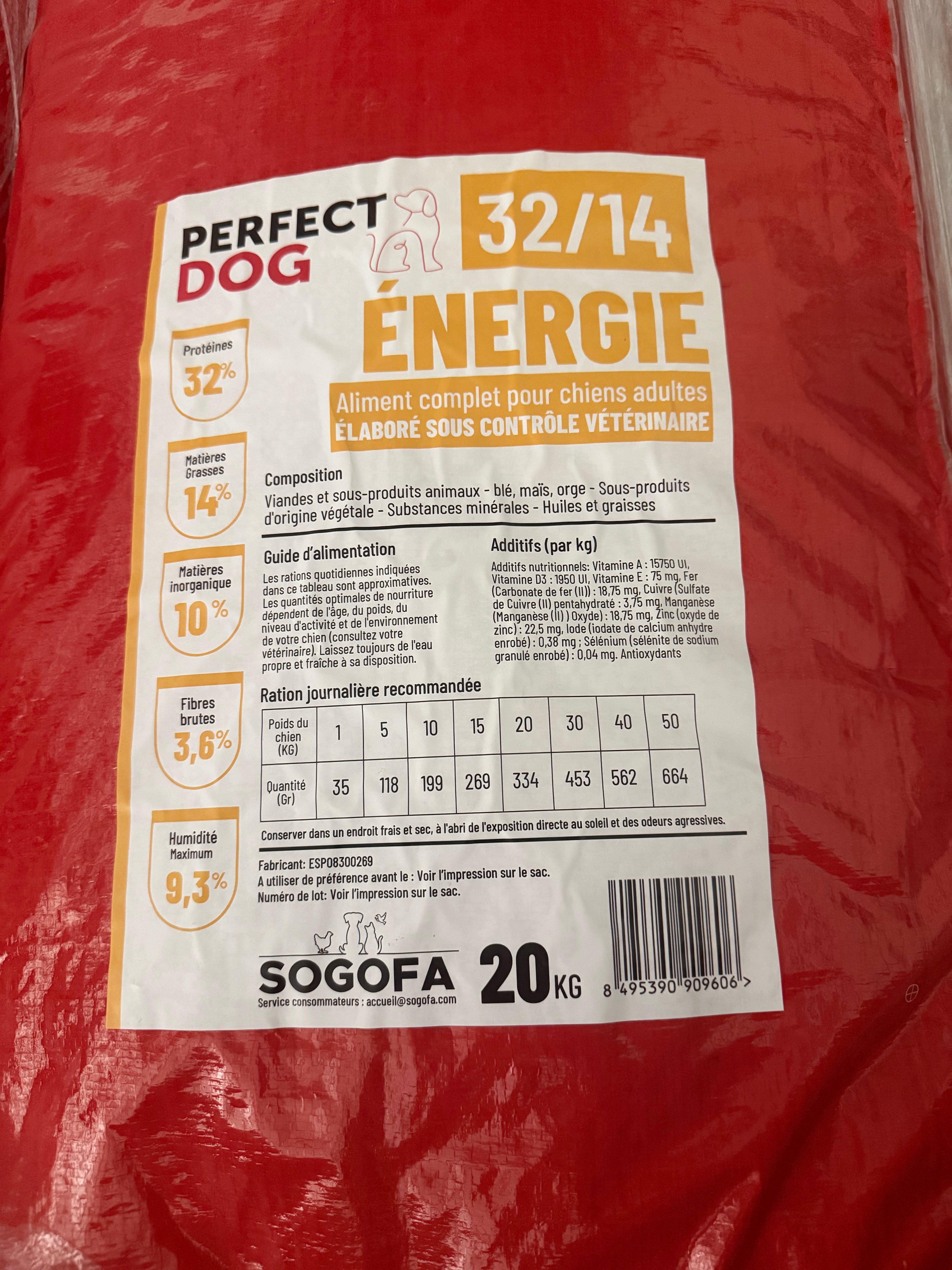 Croquette Perfect Dog 32/14