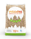 Granulés de bois 15 kg - Woodies