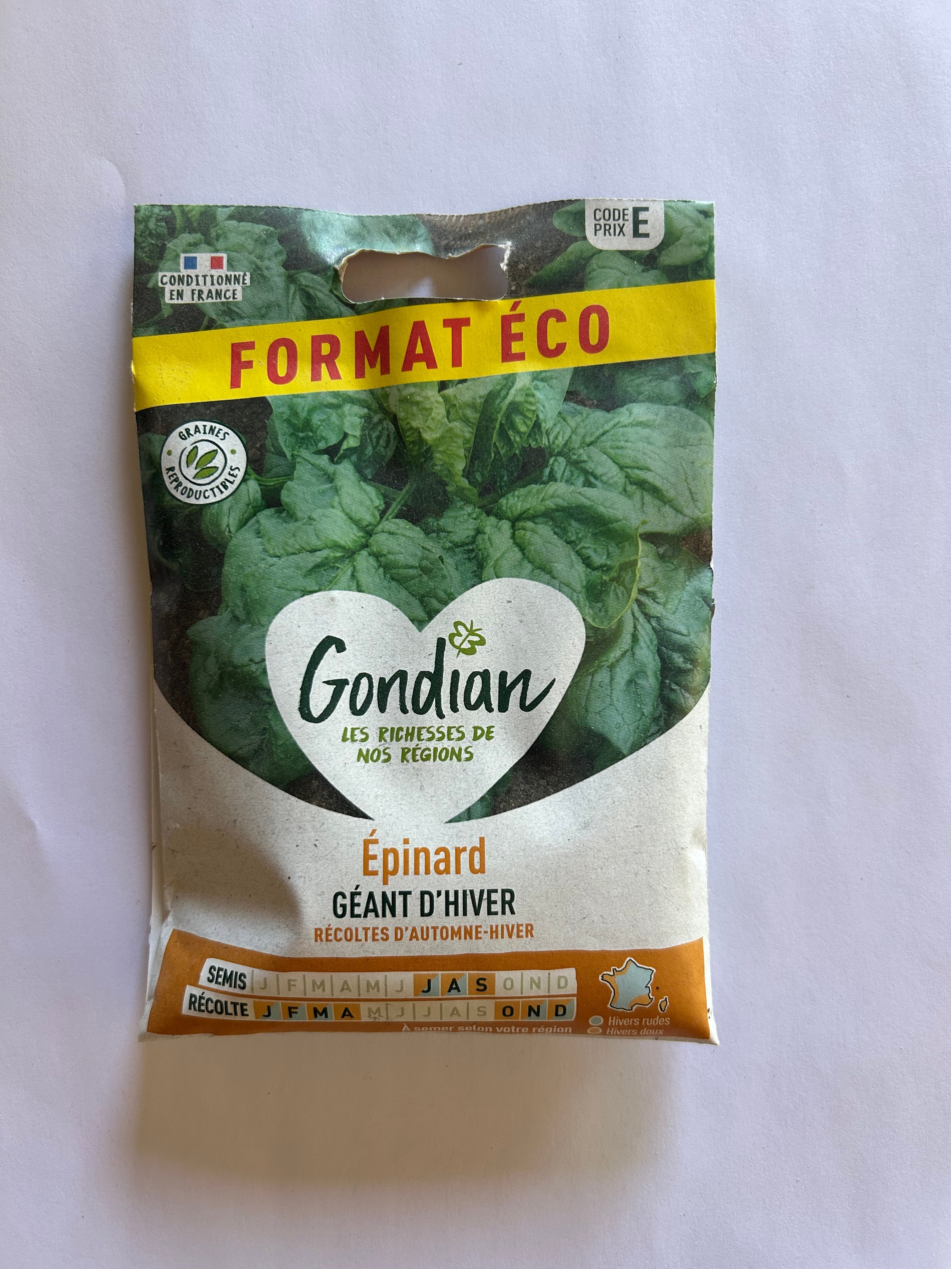 Épinard Géant d’Hiver