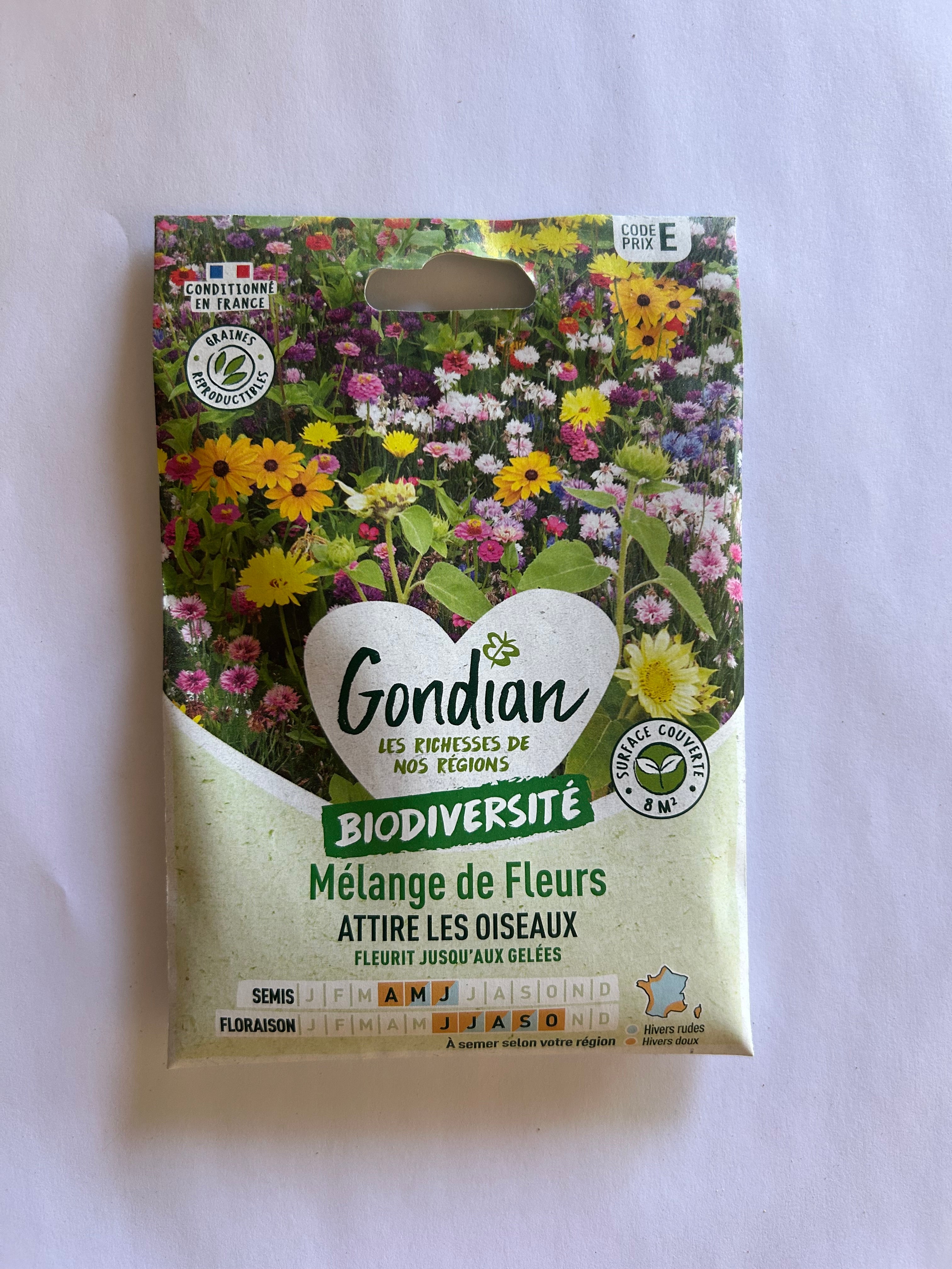 Mélange de Fleurs Biodiversité