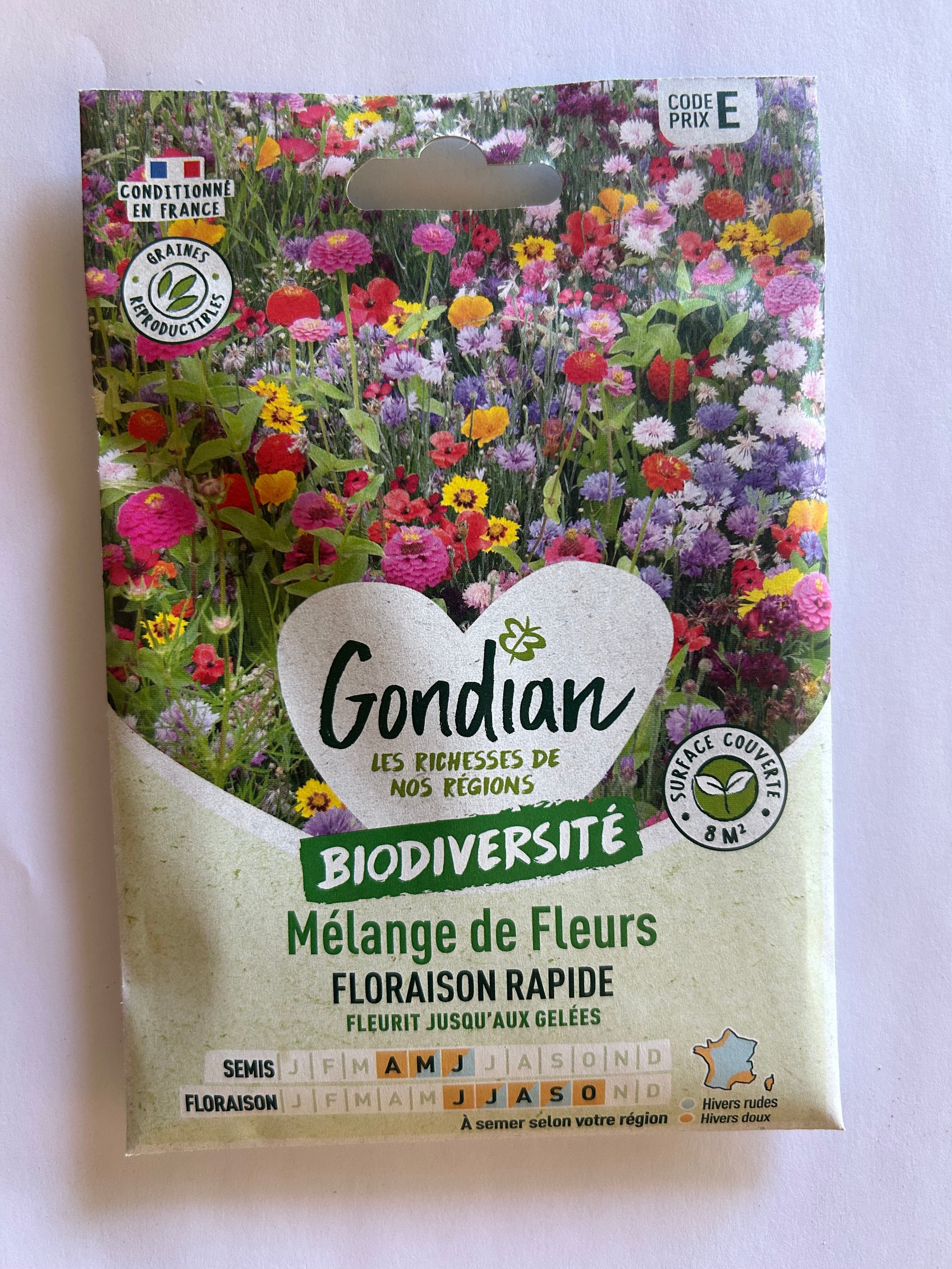 Mélange de Fleurs Biodiversité