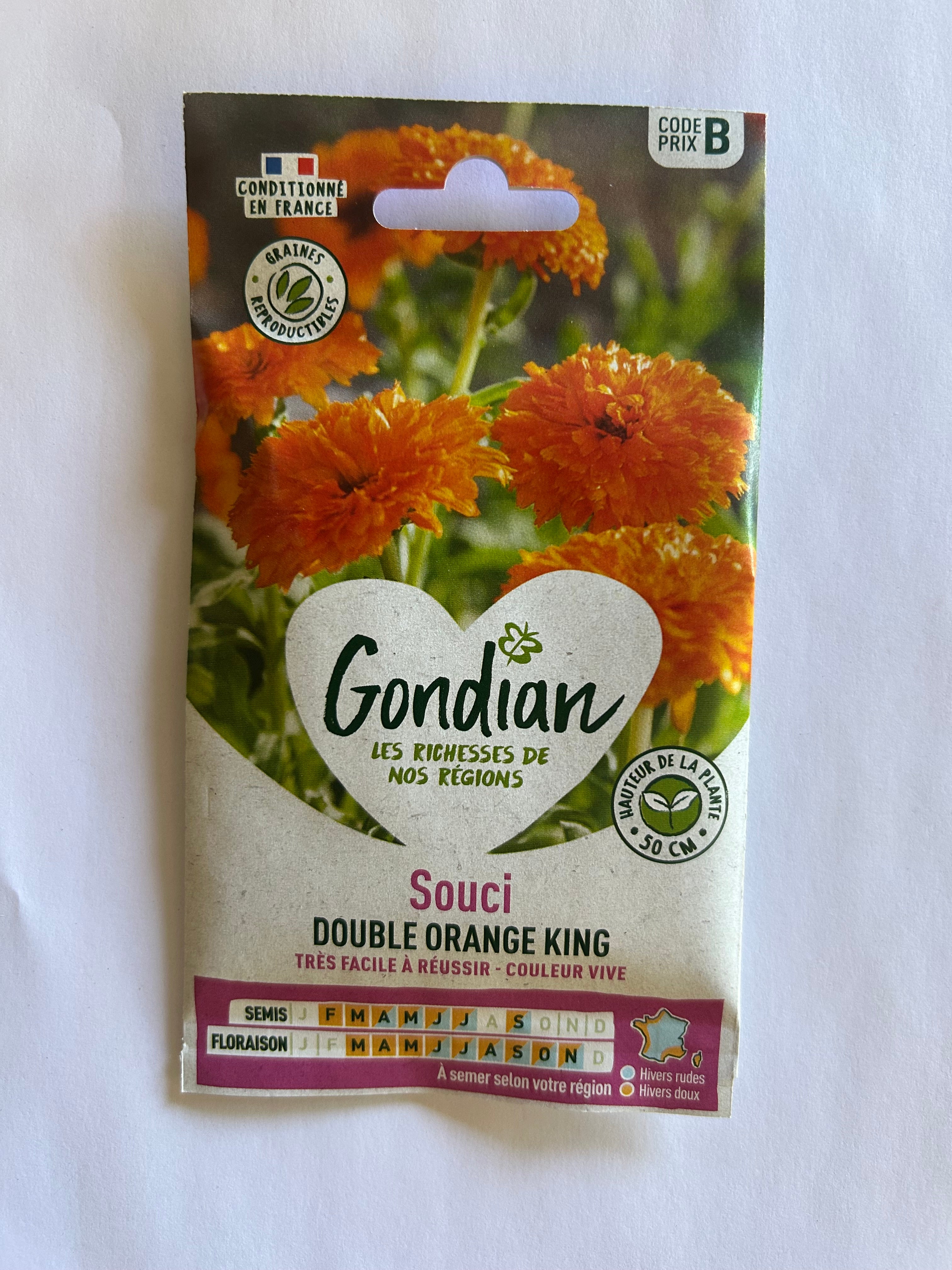 Souci double orange king