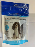 Lamelles à Mâcher Dentaires Végétales – Chiots & petits chiens (< 10 kg) - Francodex