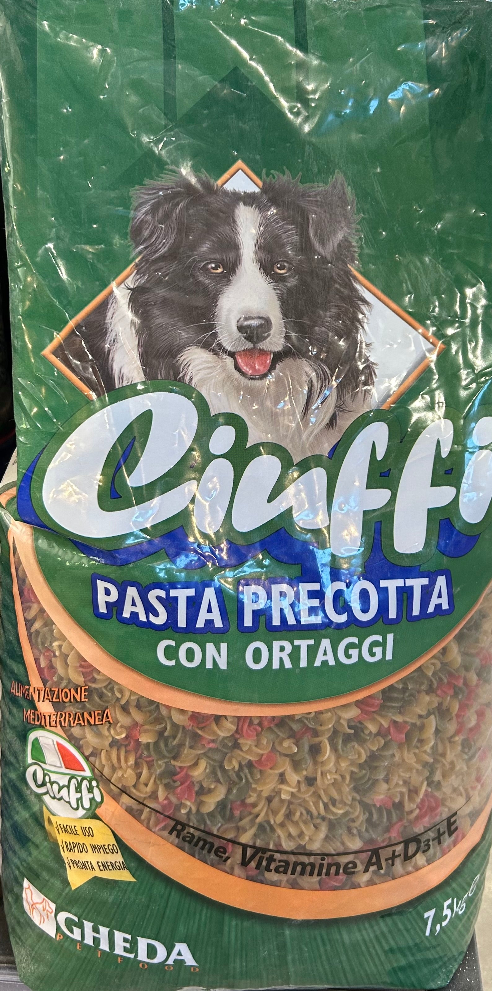 Pâtes Alimentaires aux Légumes pour Chien
