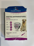Pipettes Antiparasitaires Icaridine – Grands Chiens - Francodex