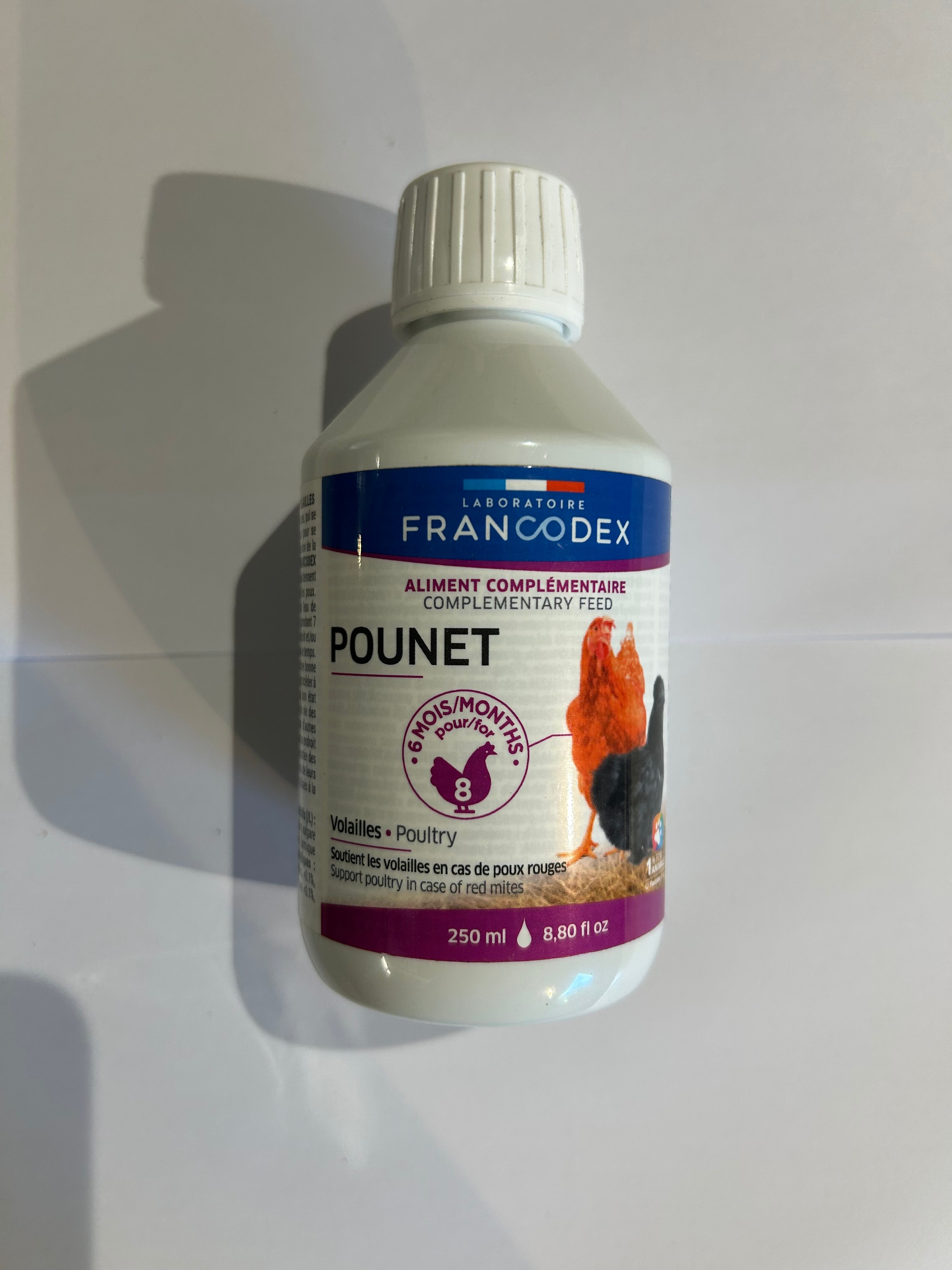 Pounet – Soutien Volailles contre les Poux Rouges - Francodex