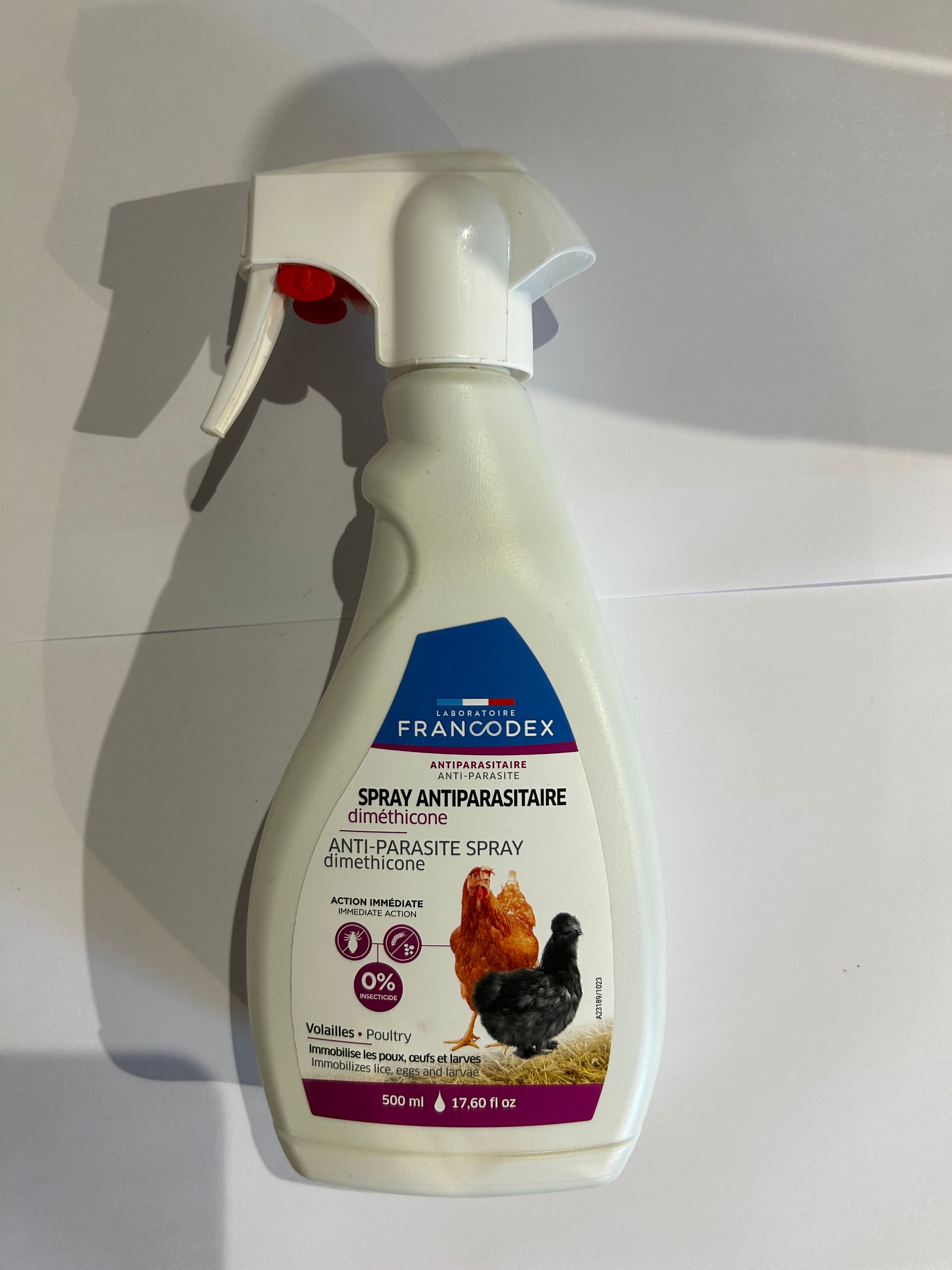 Spray Antiparasitaire Diméticone - Francodex