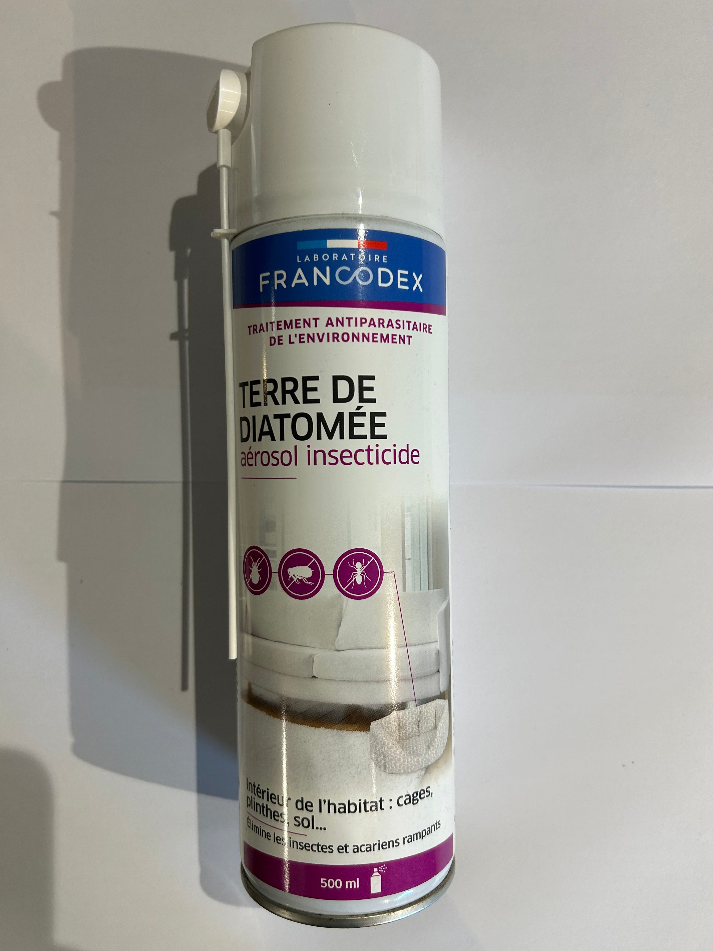 Terre de Diatomée Aérosol Insecticide - Francodex