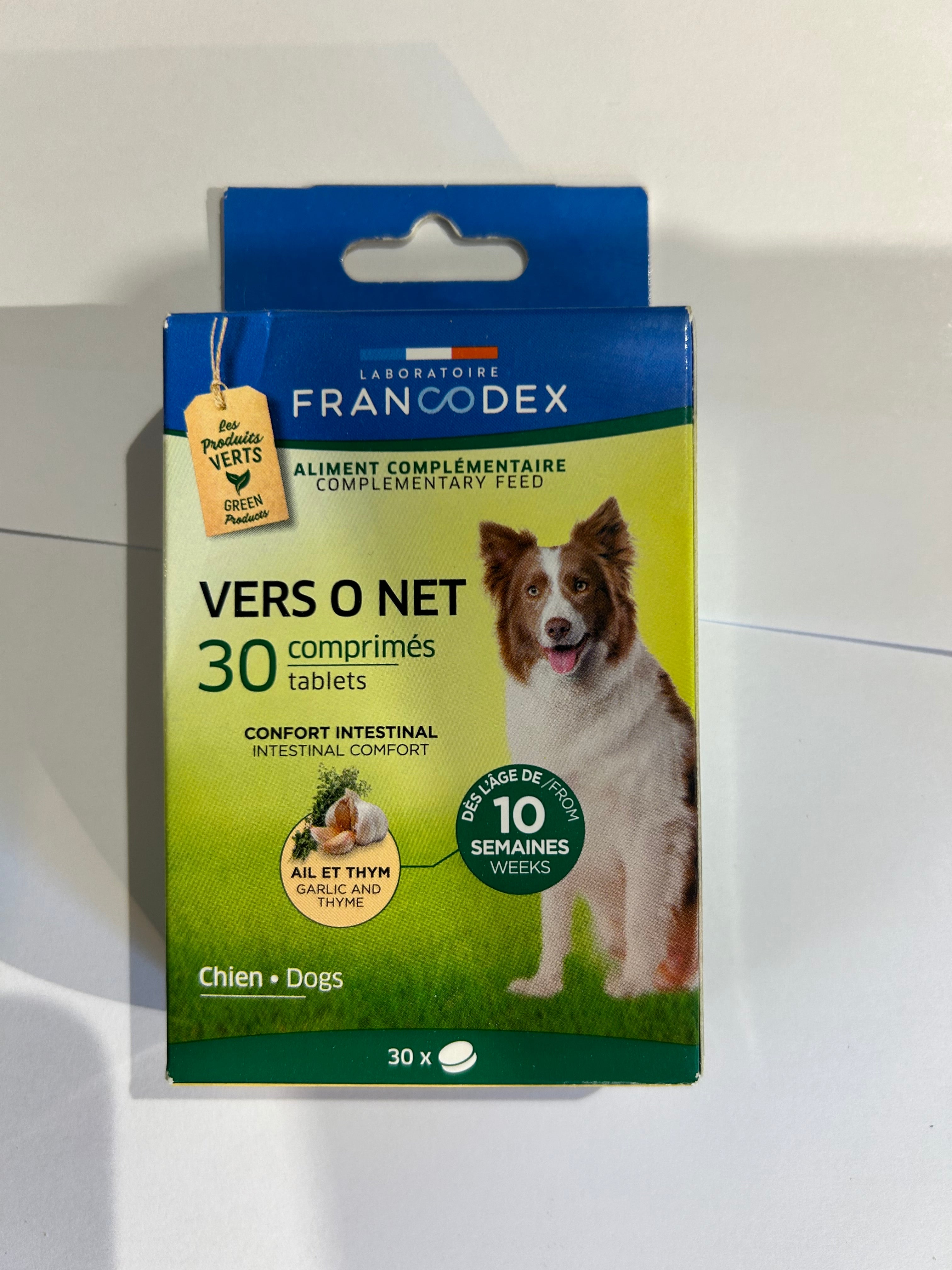 Vers O Net – 30 comprimés pour chiens - Francodex