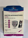 Pipettes Antiparasitaires Icaridine – Chatons (< 2 kg) - Francodex